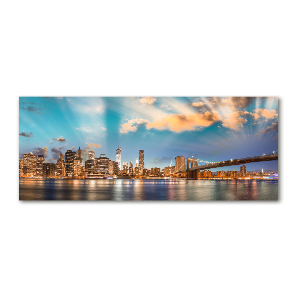 Cuadro metacrilato horizontal Puente de Brooklyn