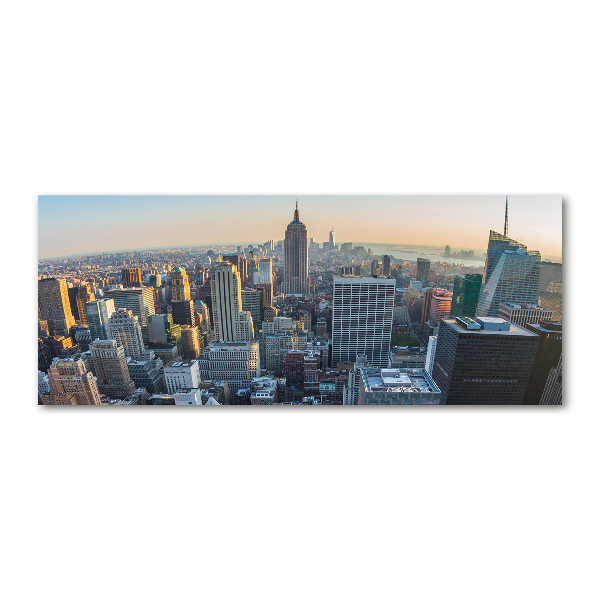 Cuadro acrílico horizontal Manhattan Nueva York