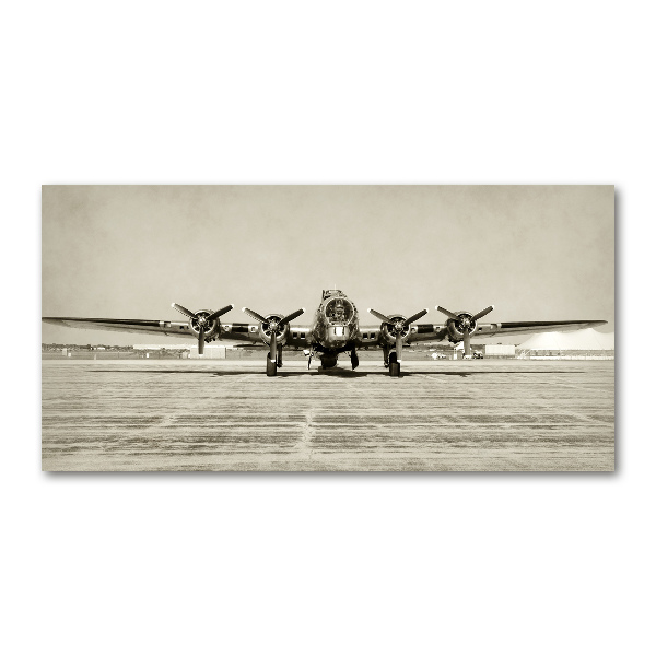 Foto en metacrilato horizontal Viejo bombardero