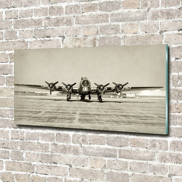 Foto en metacrilato horizontal Viejo bombardero