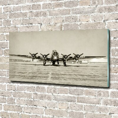 Foto en metacrilato horizontal Viejo bombardero