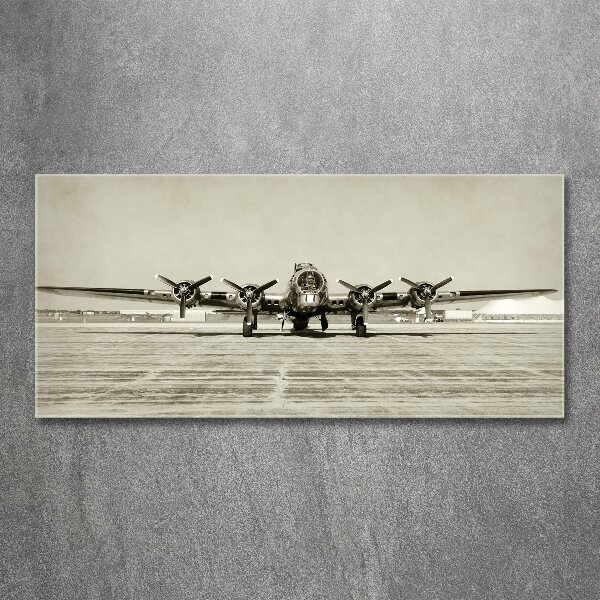 Foto en metacrilato horizontal Viejo bombardero