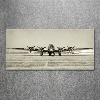 Foto en metacrilato horizontal Viejo bombardero
