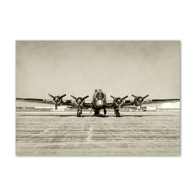 Foto en metacrilato horizontal Viejo bombardero