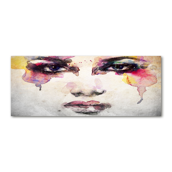 Foto en metacrilato horizontal Retrato de una mujer