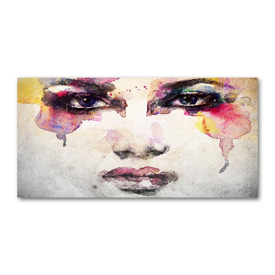 Foto en metacrilato horizontal Retrato de una mujer