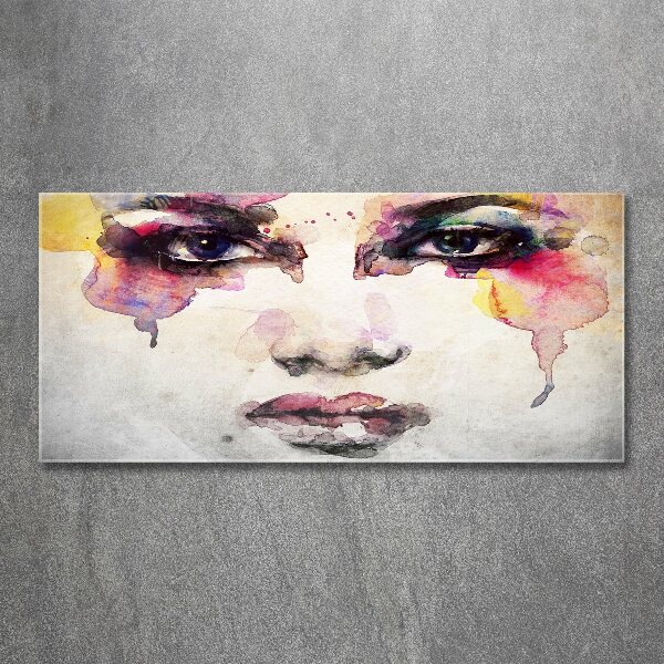 Foto en metacrilato horizontal Retrato de una mujer