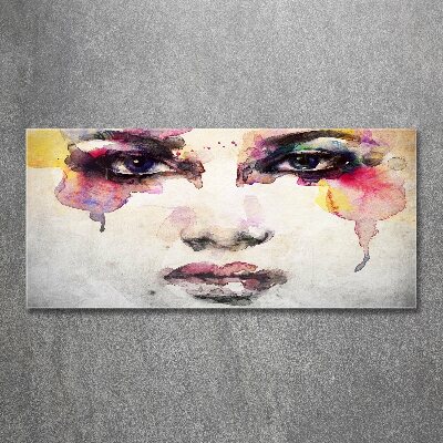 Foto en metacrilato horizontal Retrato de una mujer