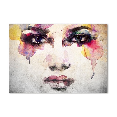 Foto en metacrilato horizontal Retrato de una mujer