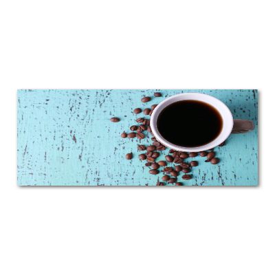 Foto en metacrilato horizontal Café negro