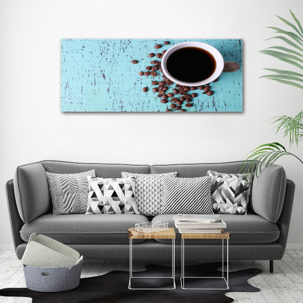 Foto en metacrilato horizontal Café negro