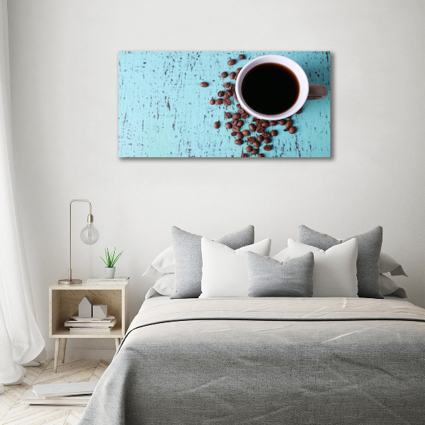 Foto en metacrilato horizontal Café negro