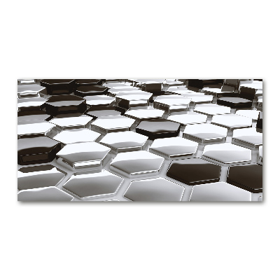 Cuadro metacrilato horizontal Abstracción 3D