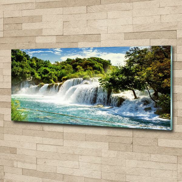 Foto en metacrilato horizontal Cascada de Krka