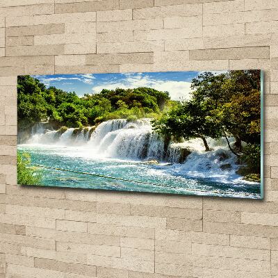Foto en metacrilato horizontal Cascada de Krka