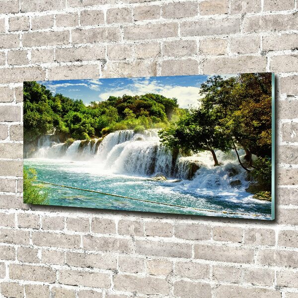 Foto en metacrilato horizontal Cascada de Krka