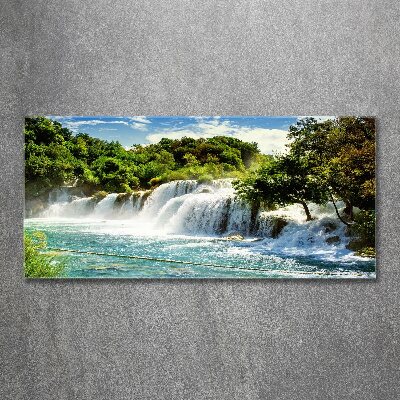 Foto en metacrilato horizontal Cascada de Krka