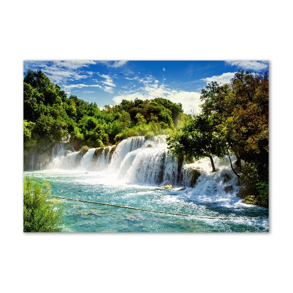Foto en metacrilato horizontal Cascada de Krka