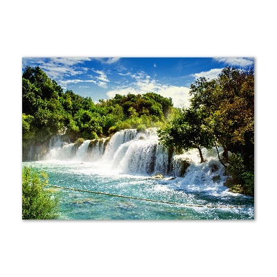 Foto en metacrilato horizontal Cascada de Krka
