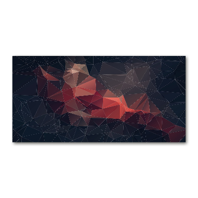 Cuadro acrílico horizontal Fondo abstracto