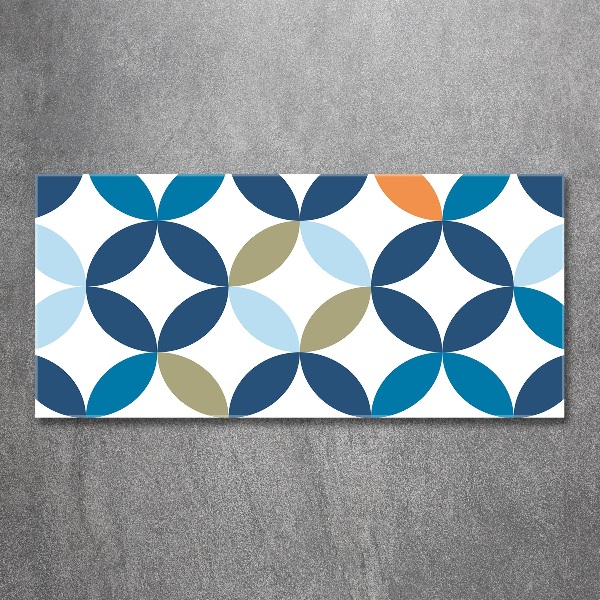 Cuadro metacrilato horizontal Fondo geométrico