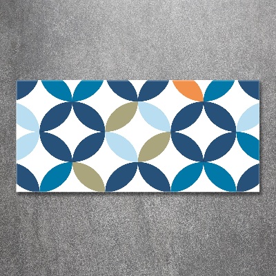 Cuadro metacrilato horizontal Fondo geométrico