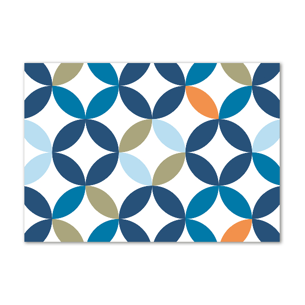 Cuadro metacrilato horizontal Fondo geométrico