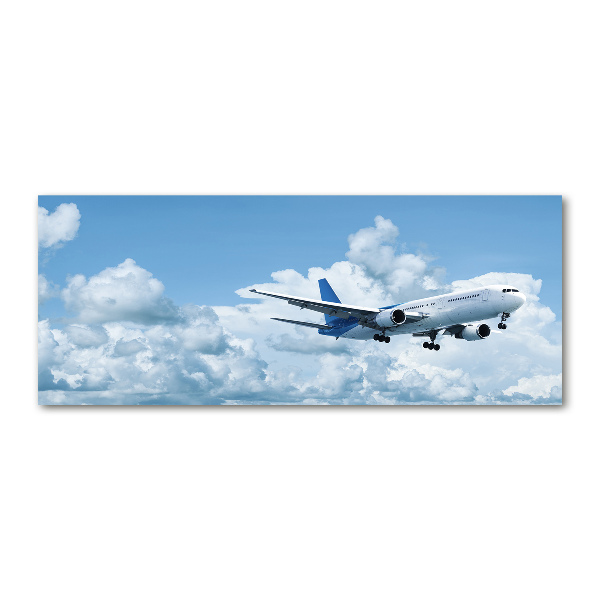 Cuadro metacrilato horizontal Un avión en el cielo
