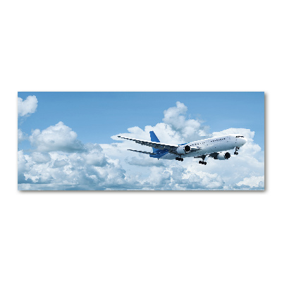 Cuadro metacrilato horizontal Un avión en el cielo