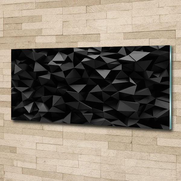 Cuadro acrílico horizontal Abstracción 3D