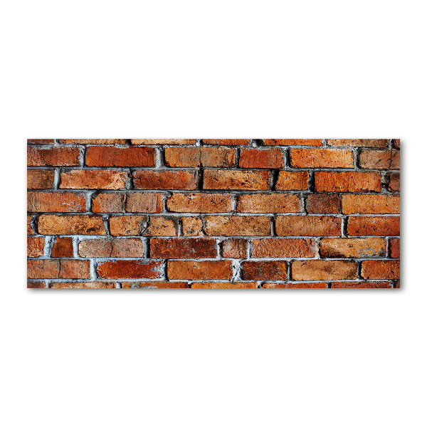 Pintura en acrílico horizontal pared de ladrillos