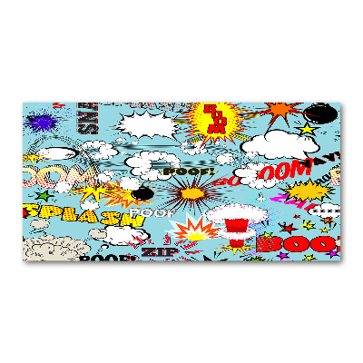 Cuadro metacrilato horizontal Historietas