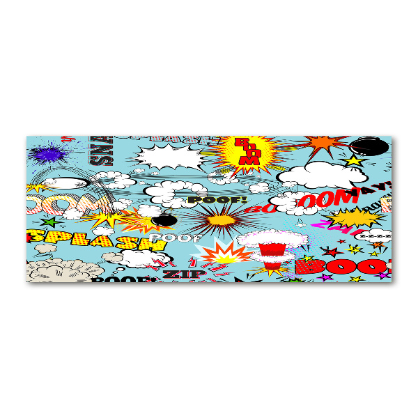 Cuadro metacrilato horizontal Historietas