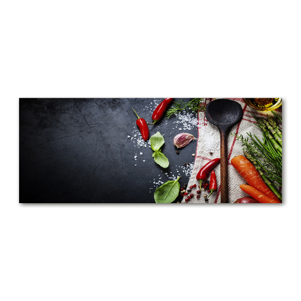 Foto en metacrilato horizontal Ingredientes