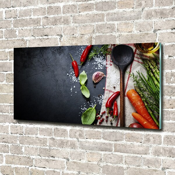 Foto en metacrilato horizontal Ingredientes