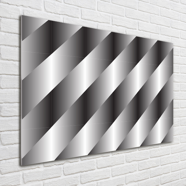 Cuadro metacrilato horizontal Rayas abstractas