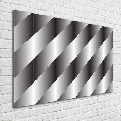 Cuadro metacrilato horizontal Rayas abstractas