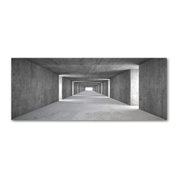 Foto en metacrilato horizontal Túnel de hormigón
