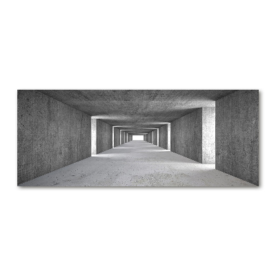 Obraz zdjęcie szkło akryl Betonowy tunel