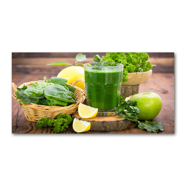 Foto en metacrilato horizontal Cóctel verde