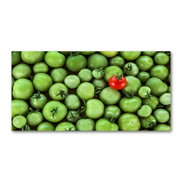 Cuadro acrílico horizontal tomate maduro