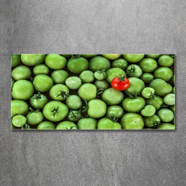 Cuadro acrílico horizontal tomate maduro