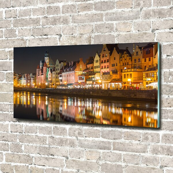 Pintura en acrílico horizontal Gdansk Polonia