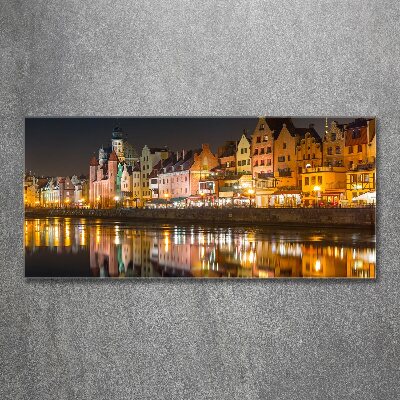 Pintura en acrílico horizontal Gdansk Polonia
