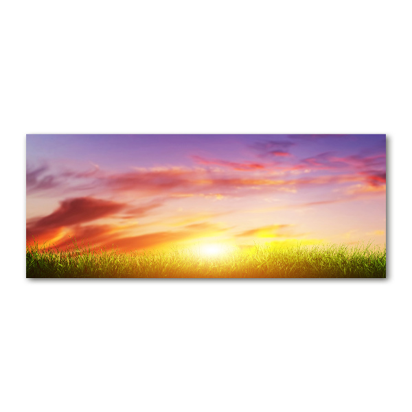 Cuadro metacrilato horizontal Atardecer