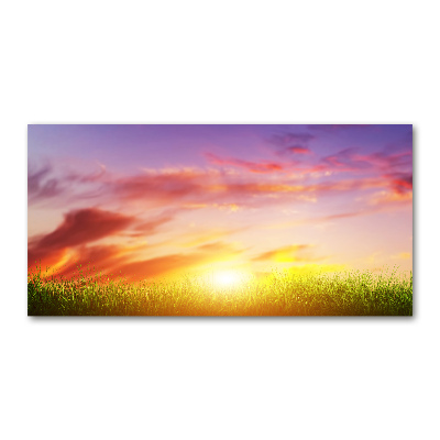 Cuadro metacrilato horizontal Atardecer