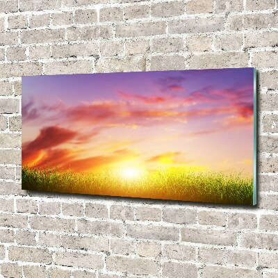 Cuadro metacrilato horizontal Atardecer