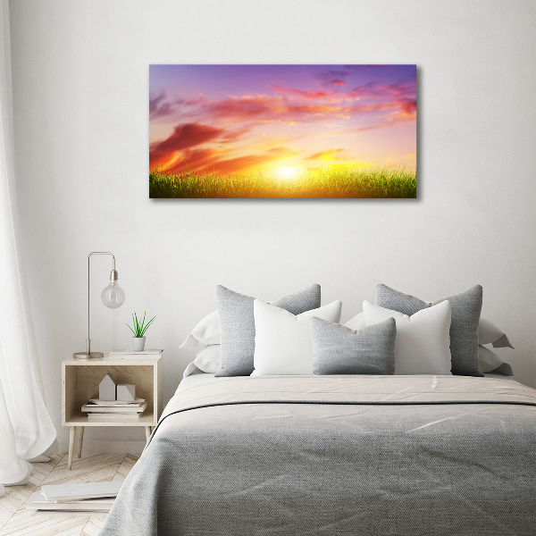 Cuadro metacrilato horizontal Atardecer