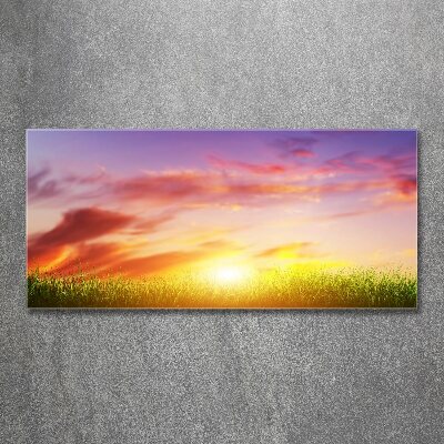 Cuadro metacrilato horizontal Atardecer