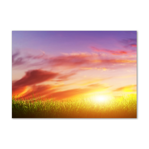 Cuadro metacrilato horizontal Atardecer